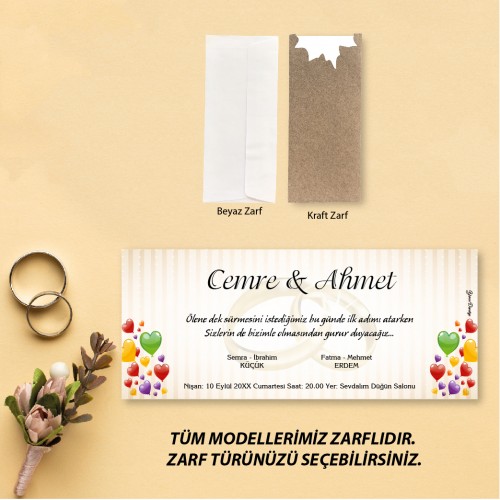 Beren Uzun Davetiye 0959 - Yaren Davetiye